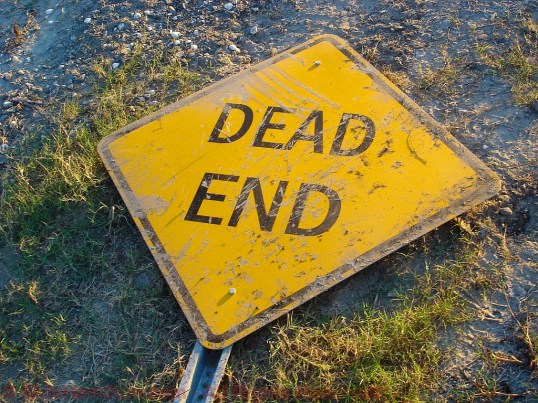 dead end sign
